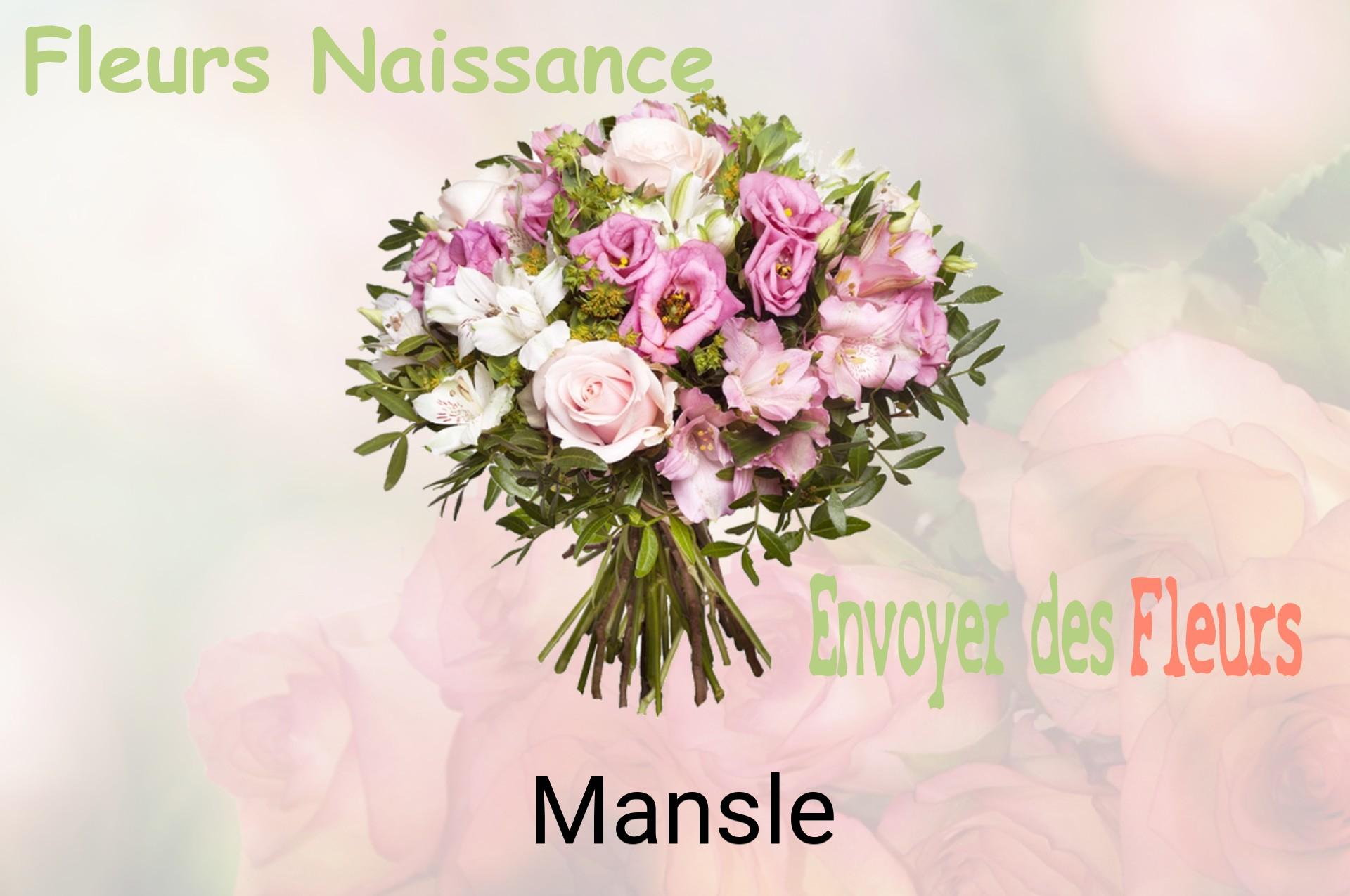 Bouquet de fleurs de naissance livré à Mansle